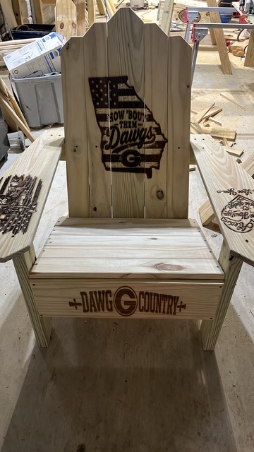 Custom Adirondack Chair