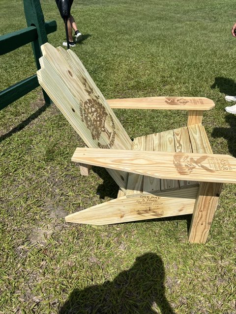 Custom Adirondack Chair view 3