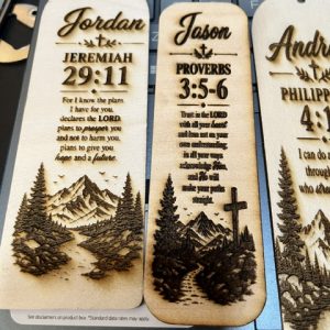 Engraved Bookmarks