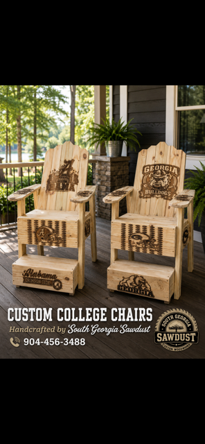 Personalized Adirondack Chair view 5