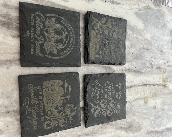 Engraved Slate Coasters