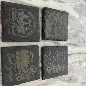 Engraved Slate Coasters