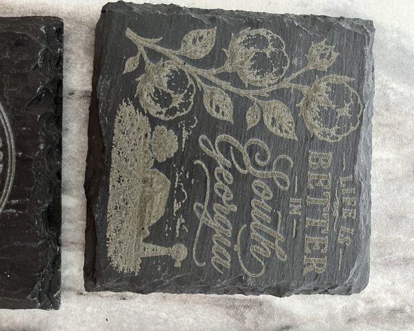 Engraved Slate Coasters view 4