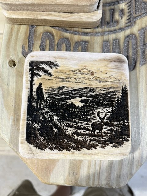 Wooden Coasters view 3